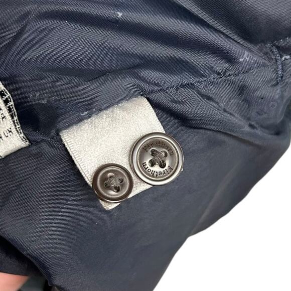 Firethorn Vintage Plaid Wool Blend Button Down Leather Trim Flannel Mens Medium - Picture 6 of 7